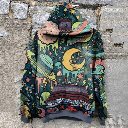 Fleece Space Hoodie