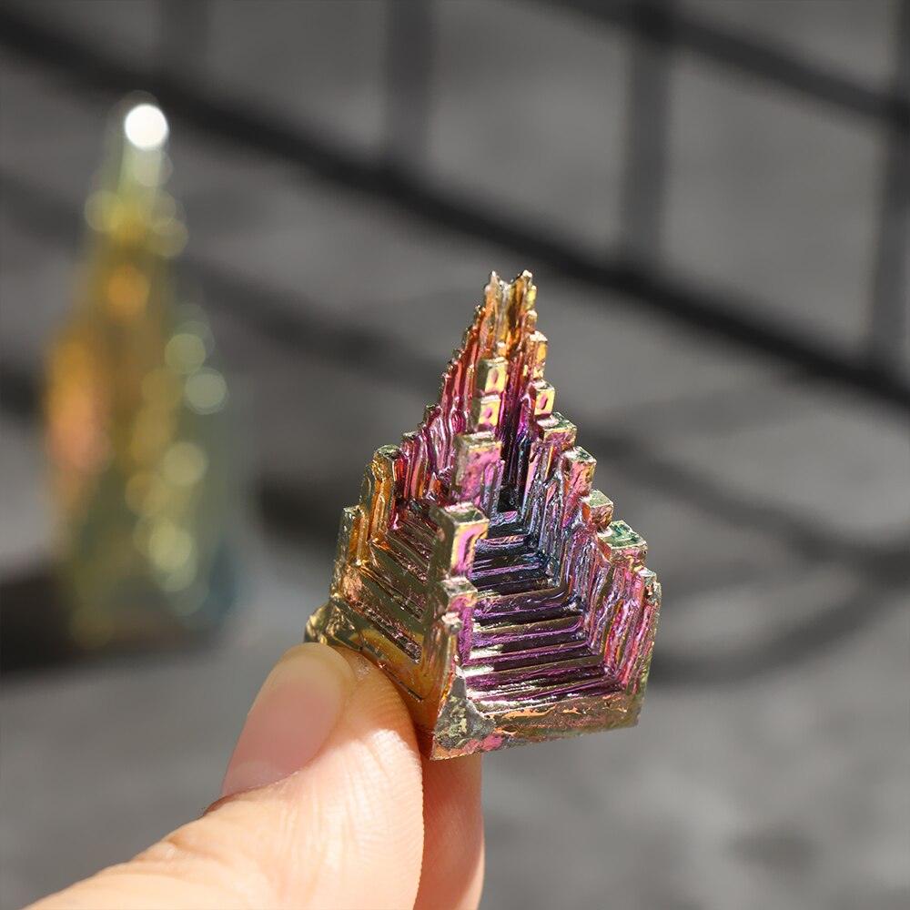 1PC Natural Quartz Crystal Bismuth Ore Cluster Mineral * - MoonlightMysticVibes.com