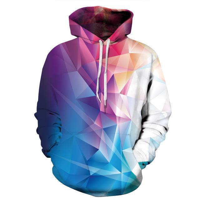 Geometric Diamonds Hoodie