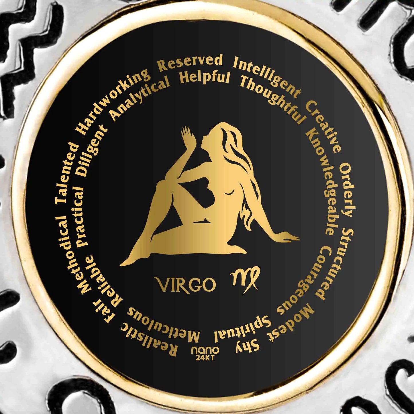 Virgo Zodiac Sign Necklace Gift