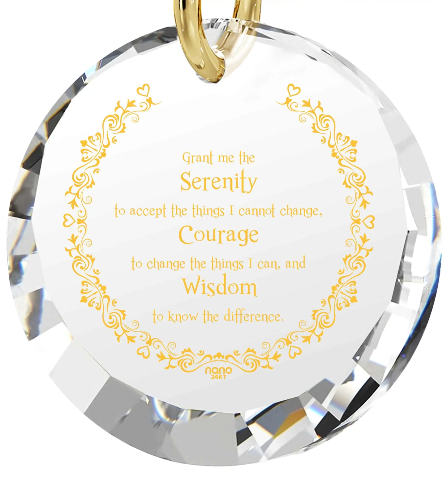 Serenity Prayer Necklace