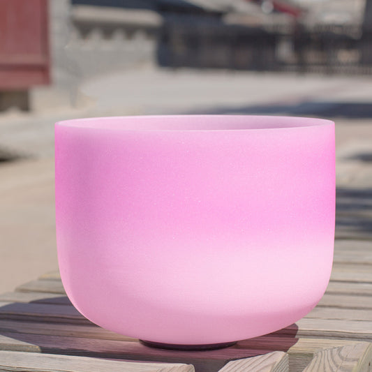 Pink Rose Quartz Crystal Bowl