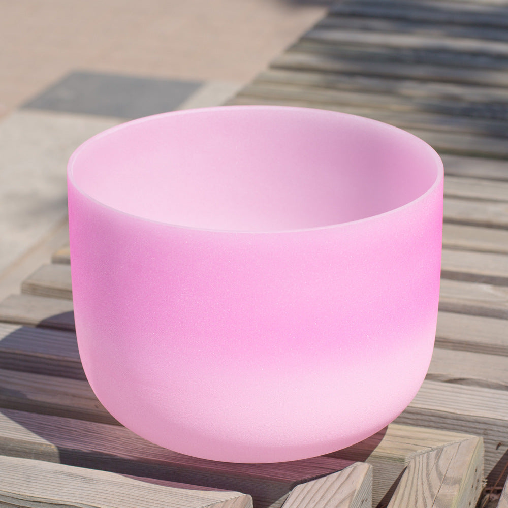 Pink Rose Quartz Crystal Bowl