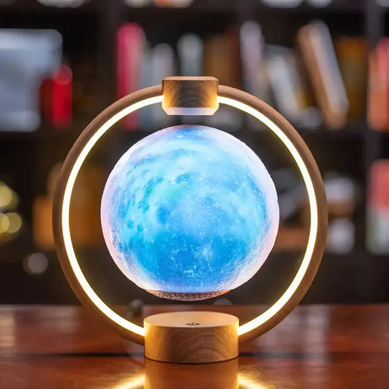 Maglev Moon Light Bluetooth Speaker 3D