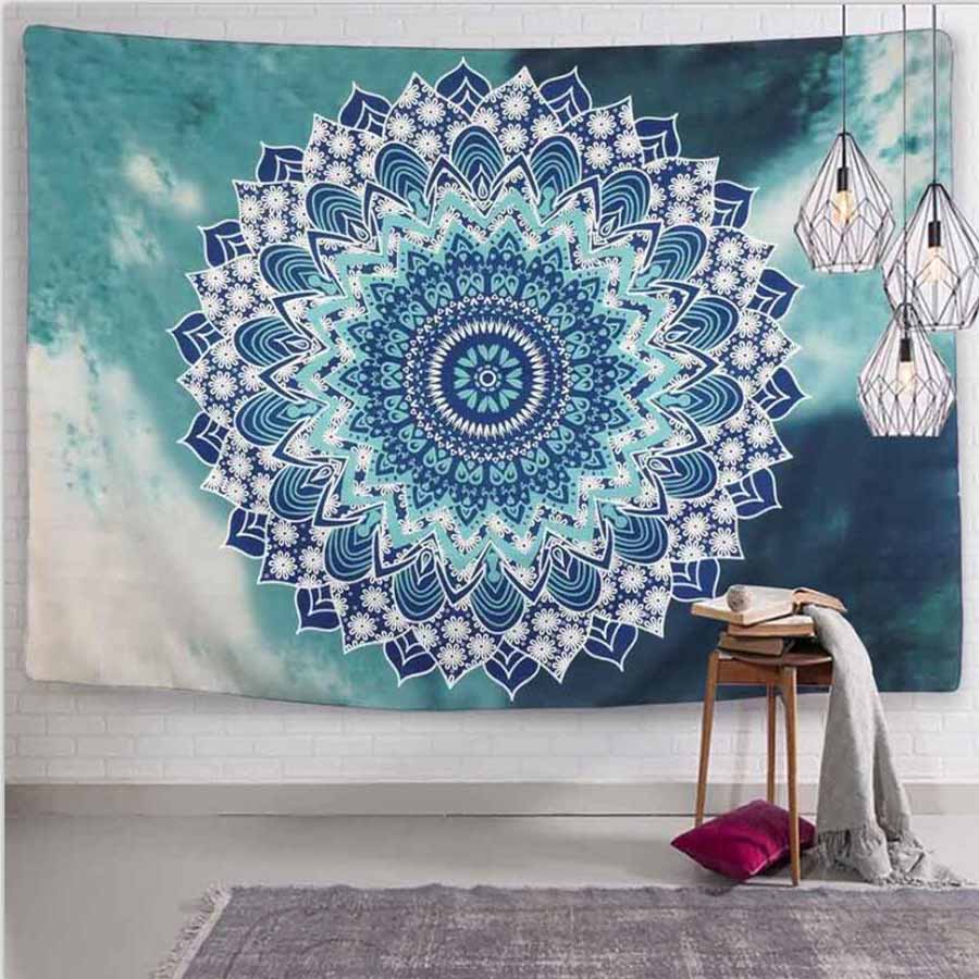 Indian Mandala Tapestry - MoonlightMysticVibes.com