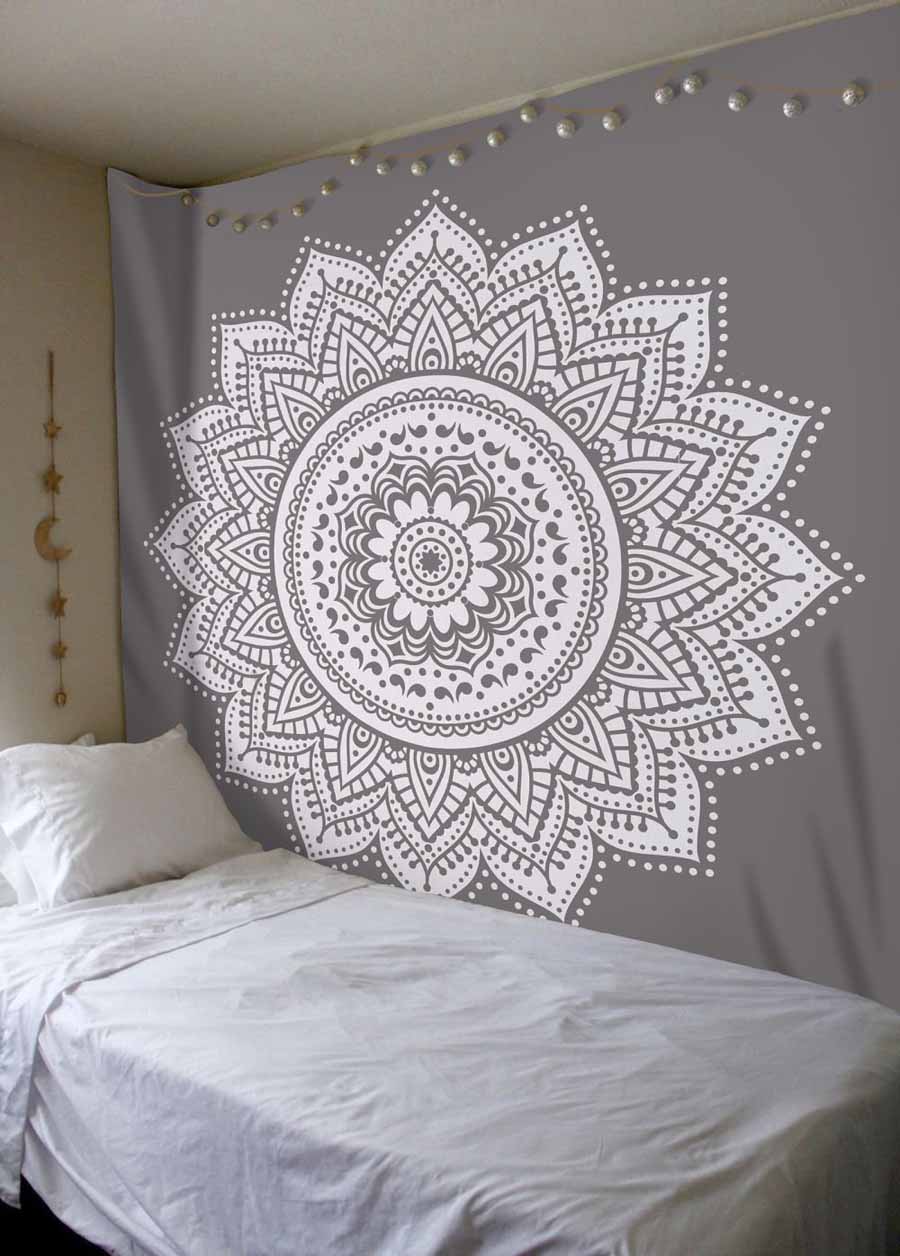 Indian Mandala Tapestry - MoonlightMysticVibes.com