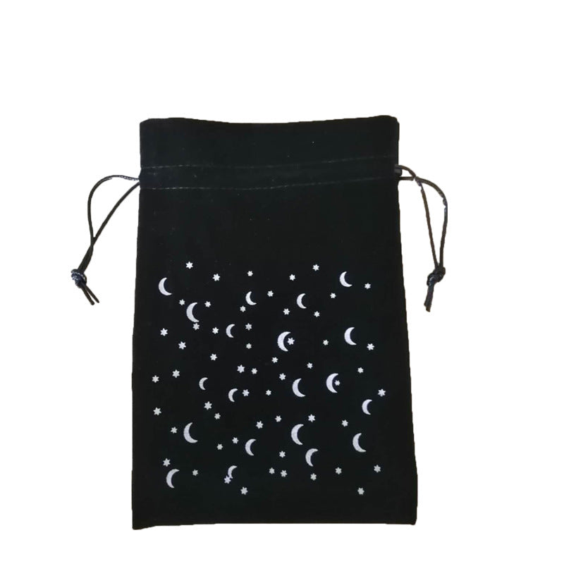 German Thick Velvet Tarot Oracle Card Bag - MoonlightMysticVibes.com