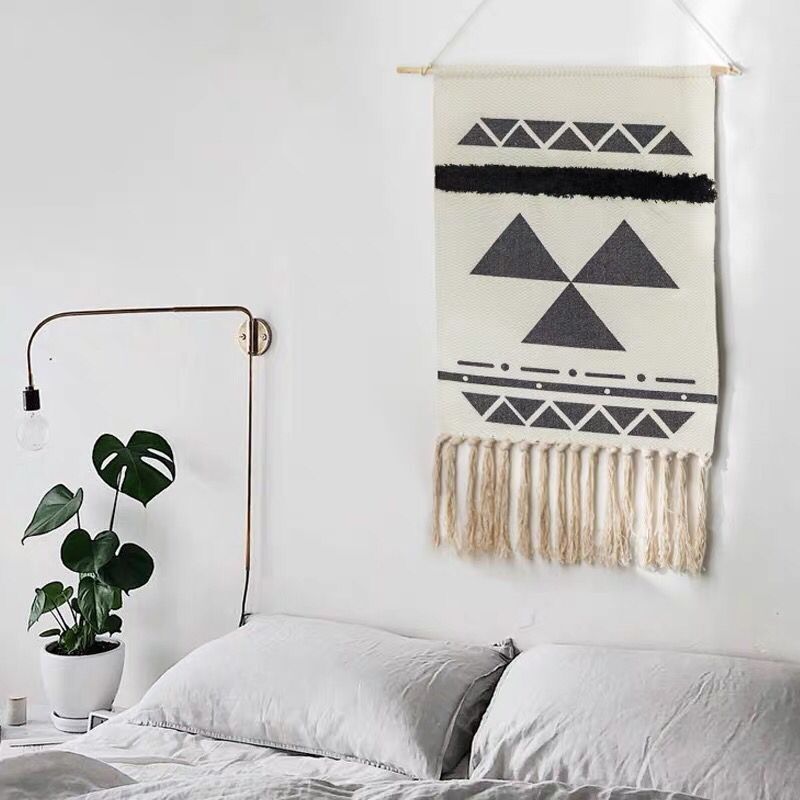 Tufted Tapestry /Hand Knotted Wall Hanging Macramé * - MoonlightMysticVibes.com