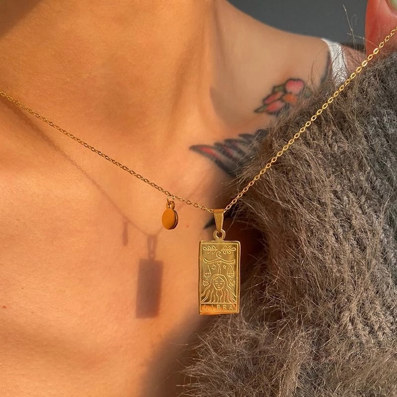 Zodiac Necklace * - MoonlightMysticVibes.com