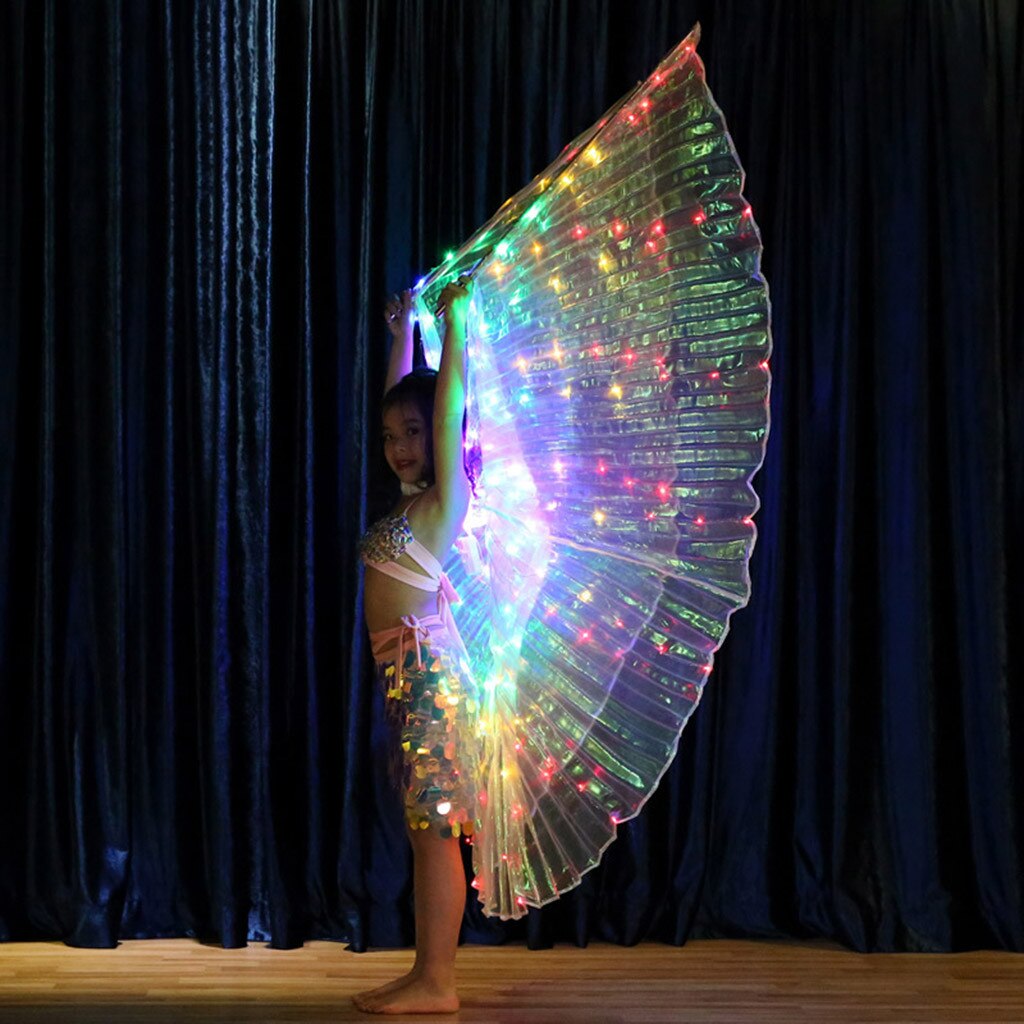 LED Belly Dance Wings/ Colorful Butterflies Wings * - MoonlightMysticVibes.com