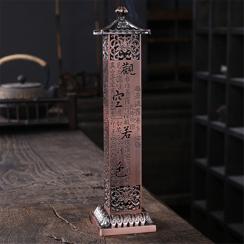 Antique Vertical Incense Stick Censer * - MoonlightMysticVibes.com