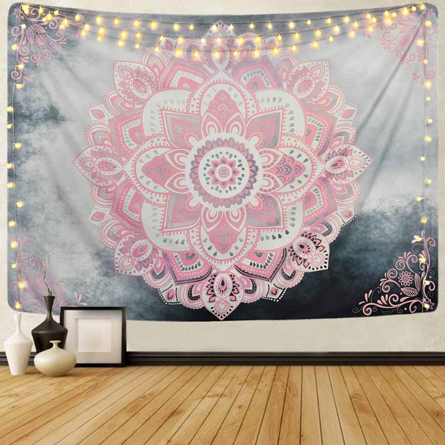 Indian Mandala Tapestry - MoonlightMysticVibes.com