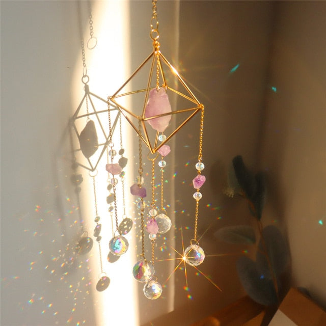 Shining Crystal Light Catcher Prism Pendant * - MoonlightMysticVibes.com