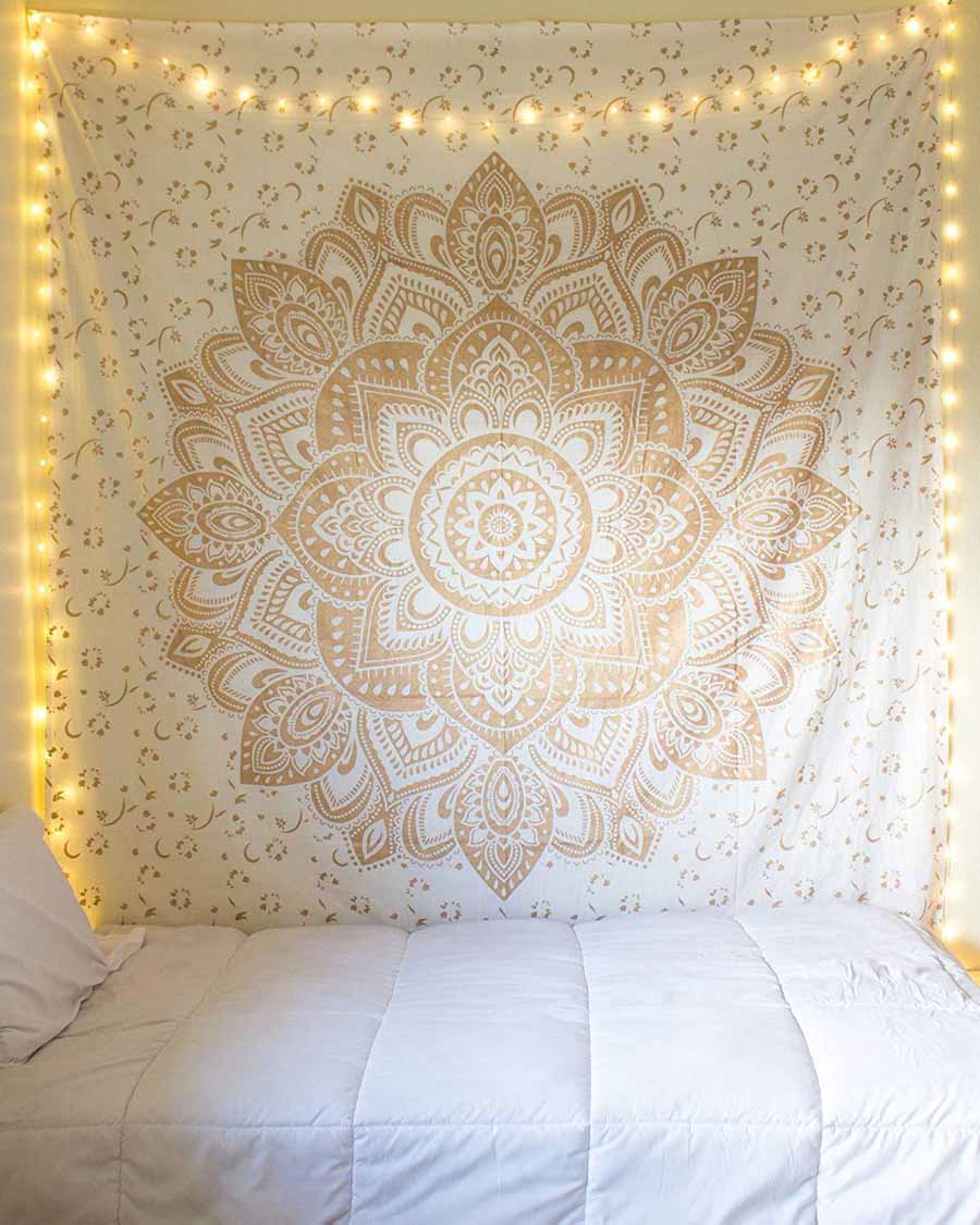 Indian Mandala Tapestry - MoonlightMysticVibes.com