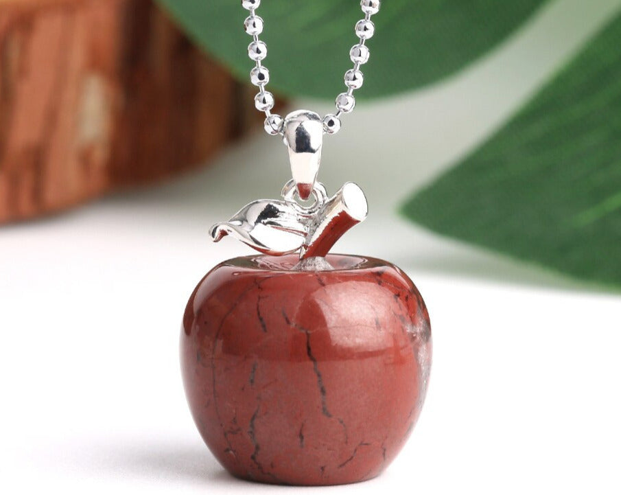 Crystal Apple Pendants * - MoonlightMysticVibes.com