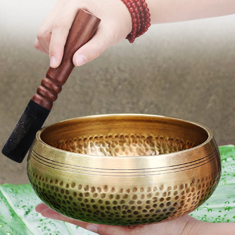 Handcrafted Yoga Meditation Sound Bowl - MoonlightMysticVibes.com