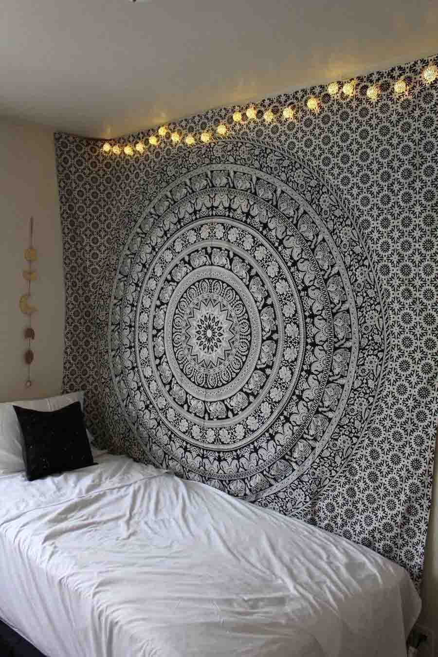 Indian Mandala Tapestry - MoonlightMysticVibes.com