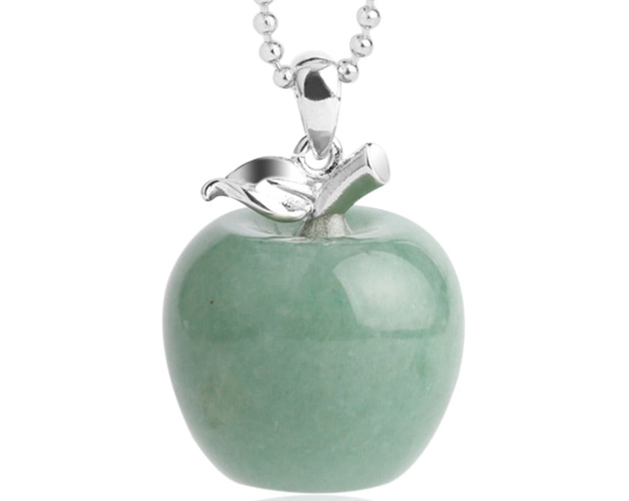 Crystal Apple Pendants * - MoonlightMysticVibes.com