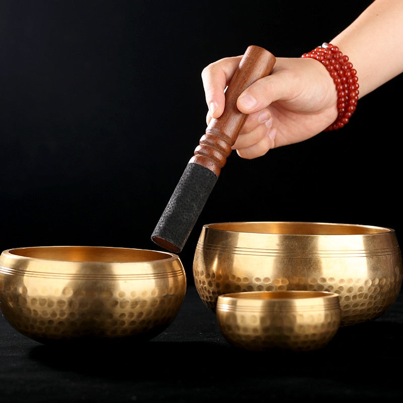 Handcrafted Yoga Meditation Sound Bowl - MoonlightMysticVibes.com