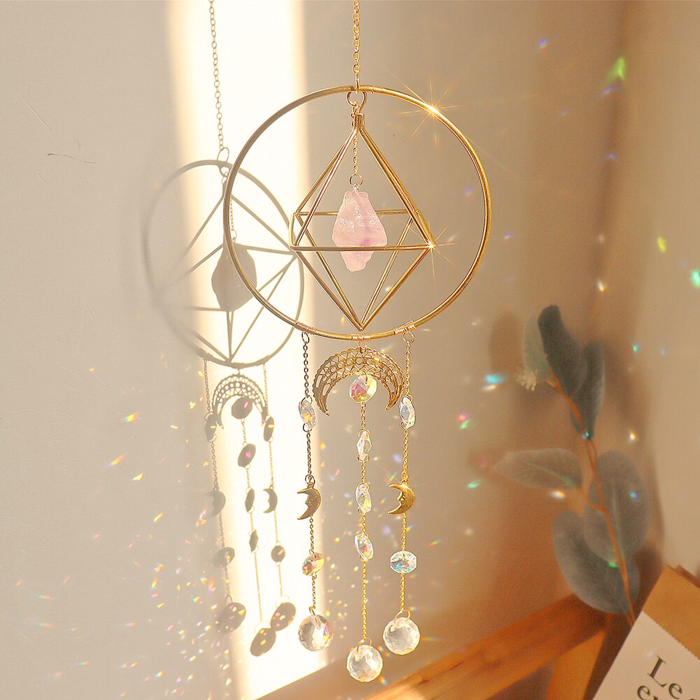 Shining Crystal Light Catcher Prism Pendant * - MoonlightMysticVibes.com