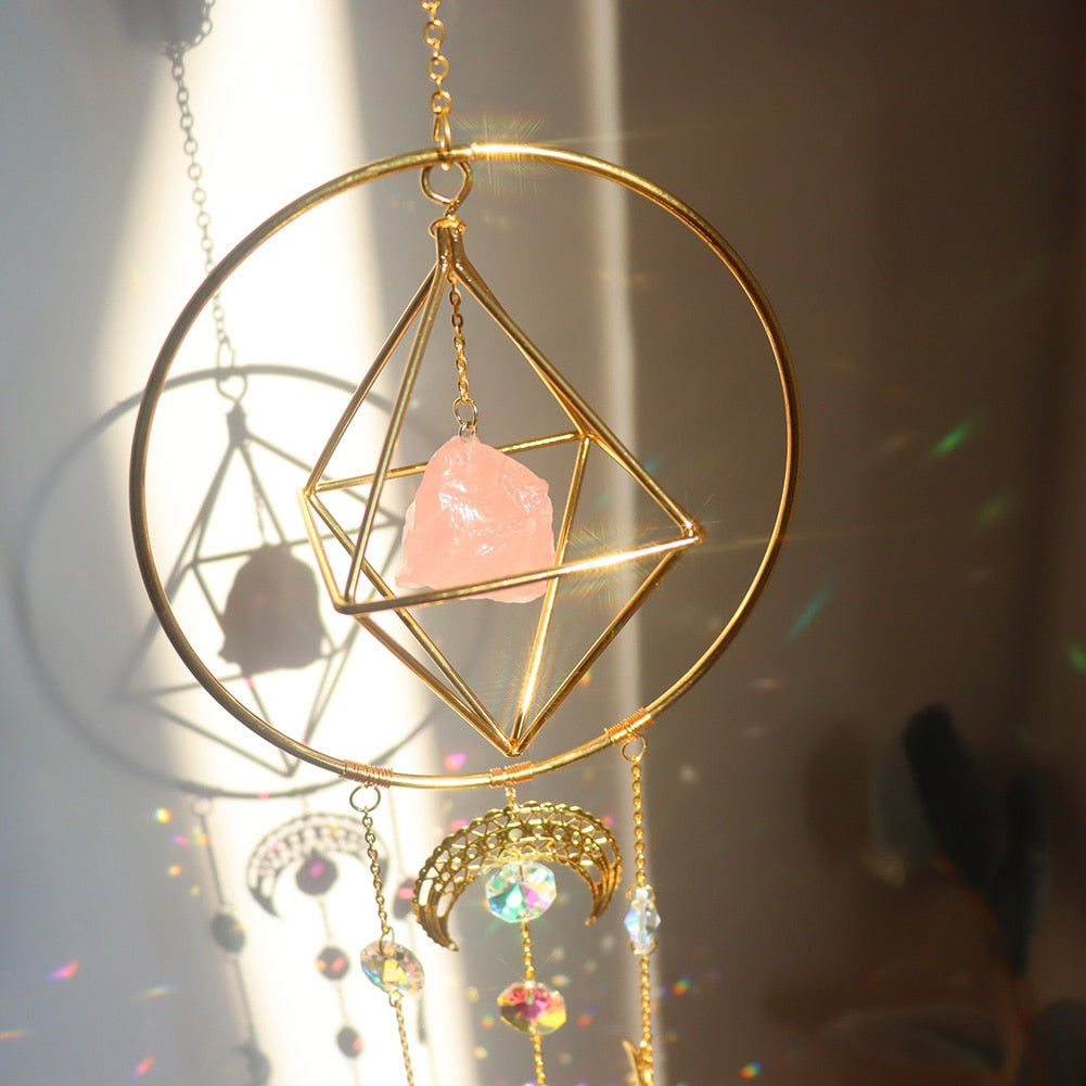 Shining Crystal Light Catcher Prism Pendant * - MoonlightMysticVibes.com