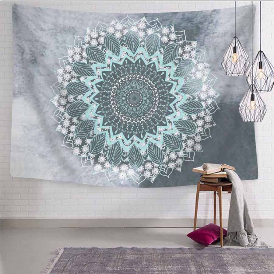 Indian Mandala Tapestry - MoonlightMysticVibes.com