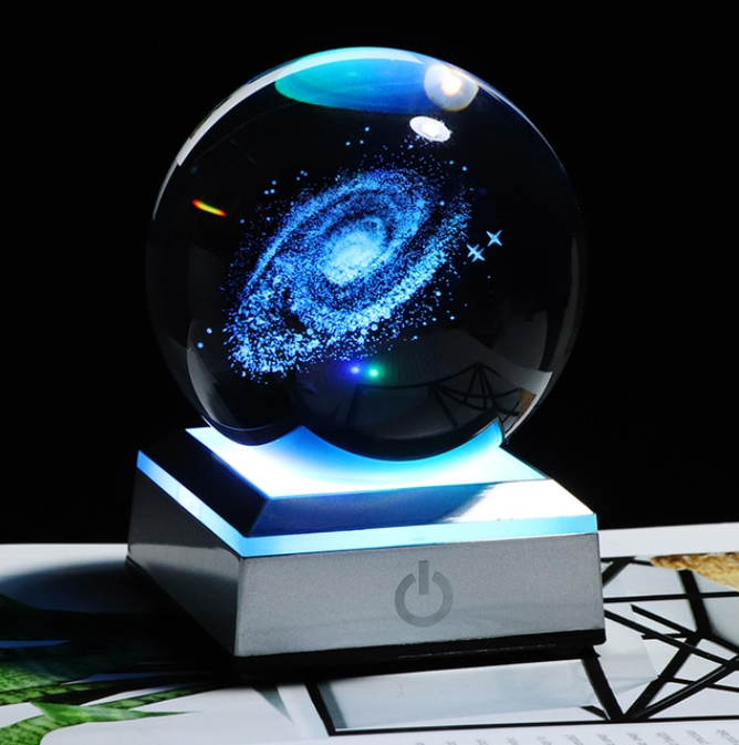 6/8cm Galaxy 3D Crystal Ball * - MoonlightMysticVibes.com