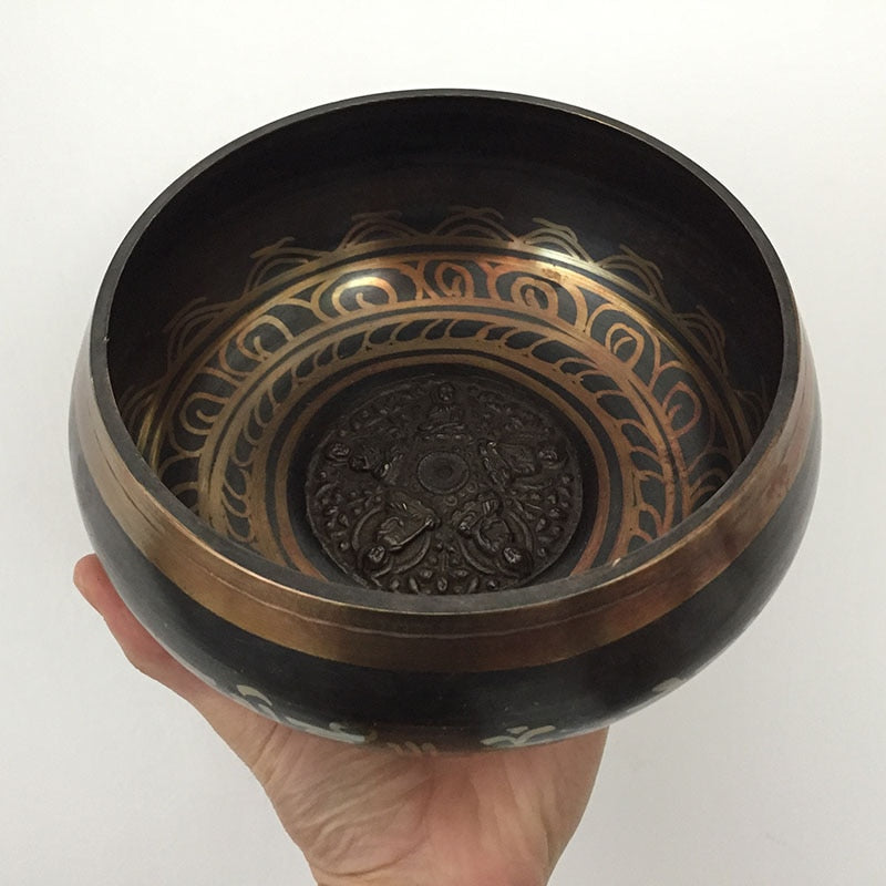 Nepal Tibetan Sing Bowl - MoonlightMysticVibes.com