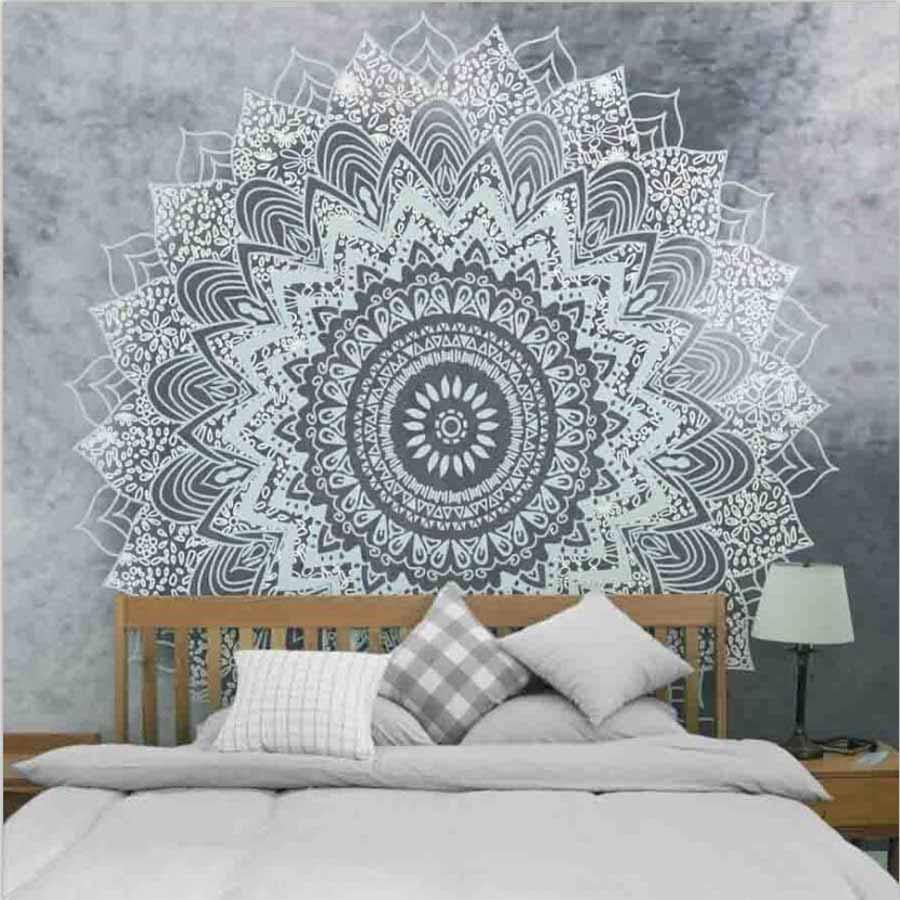 Indian Mandala Tapestry - MoonlightMysticVibes.com