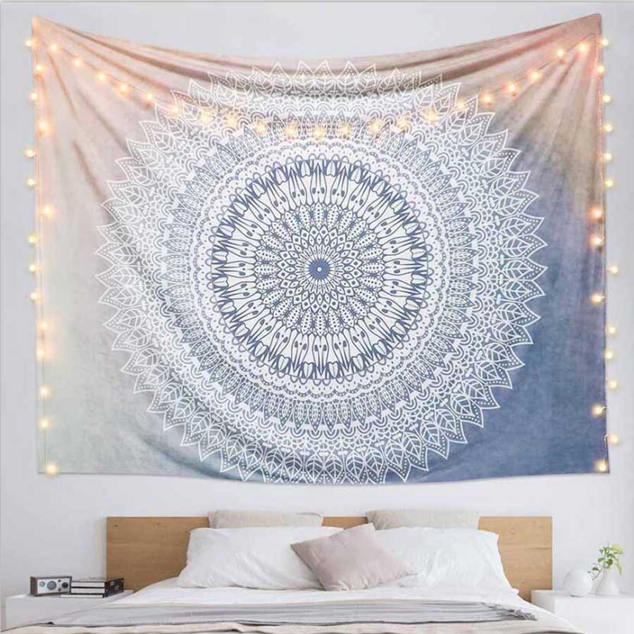 Indian Mandala Tapestry - MoonlightMysticVibes.com